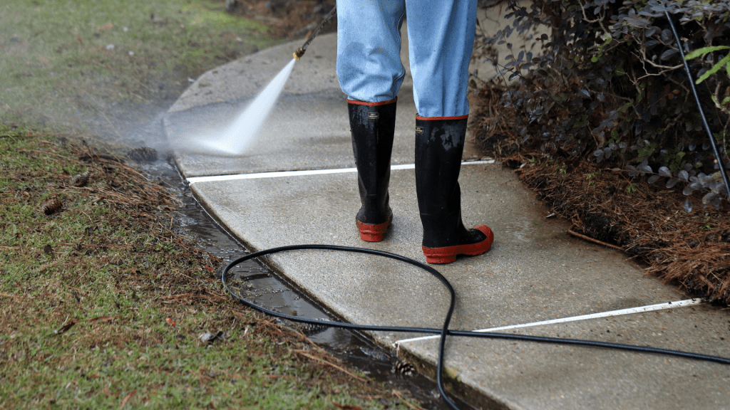 Pressure Washing Sidewalks Services in Aurora, Colorado by Aurora Kitchen Hood Cleaning