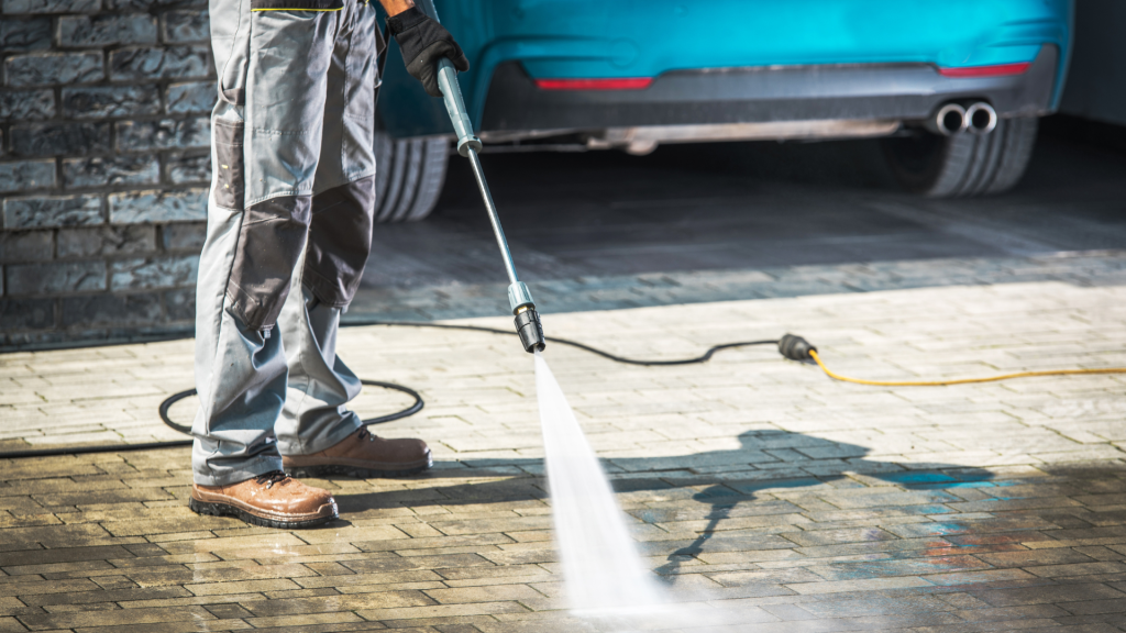 Pressure Washing Driveways Service in Aurora, Colorado by Aurora Kitchen Hood Cleaning