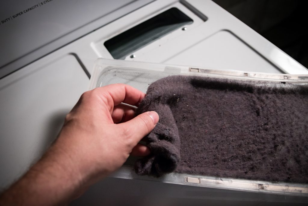 Cleaning Lint for a dryer vent