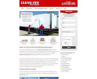cleantextruckwash.com