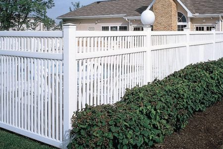 White Vinyl Fence White Vinyl Fence