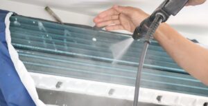 AC coil cleaning