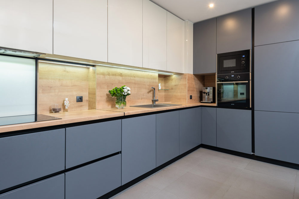 Gray Kitchen Cabinets