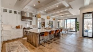 Open concept kitchen