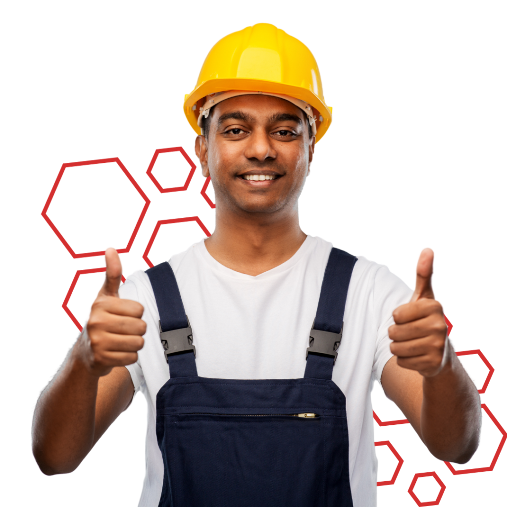 a garage door technician